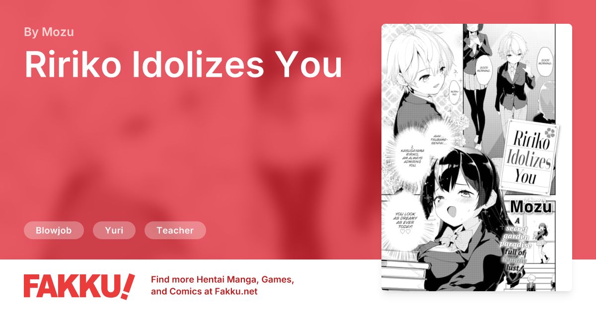 Ririko Idolizes You Hentai by Mozu - FAKKU