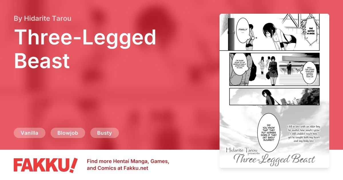 Three-Legged Beast Hentai by Hidarite Tarou - FAKKU