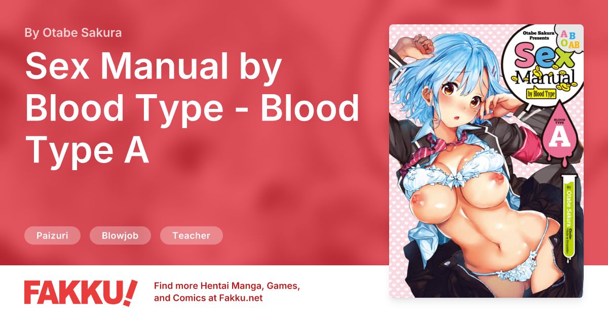 Sex Manual by Blood Type - Blood Type A Hentai by Otabe Sakura - FAKKU