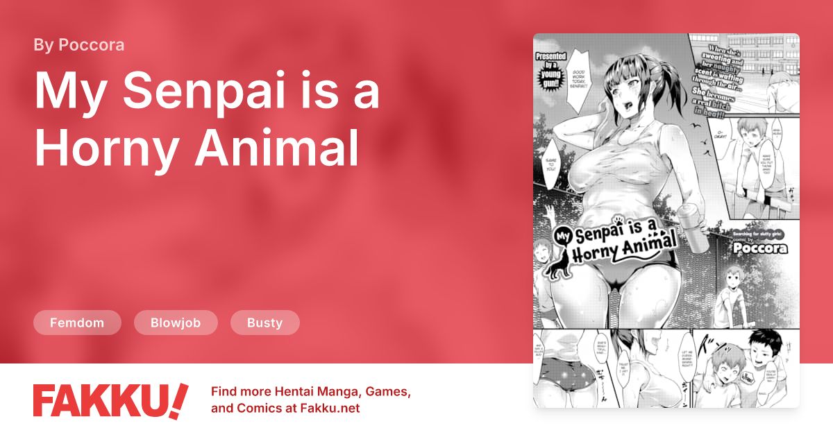 My Senpai is a Horny Animal Hentai by Poccora - FAKKU