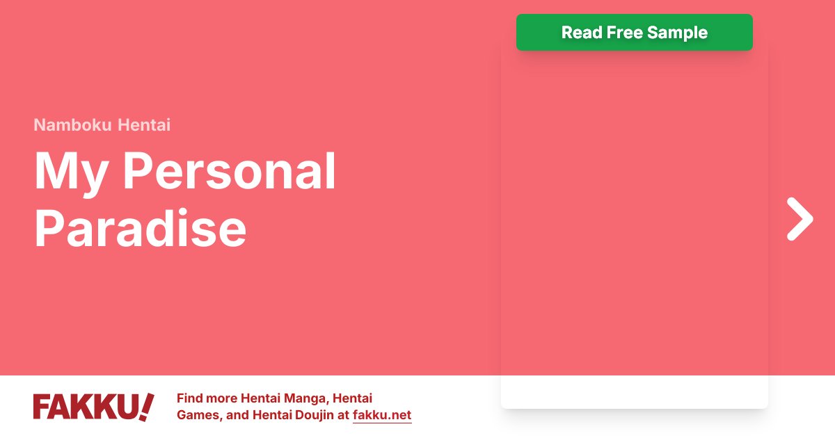  My Personal Paradise Hentai by Namboku - FAKKU