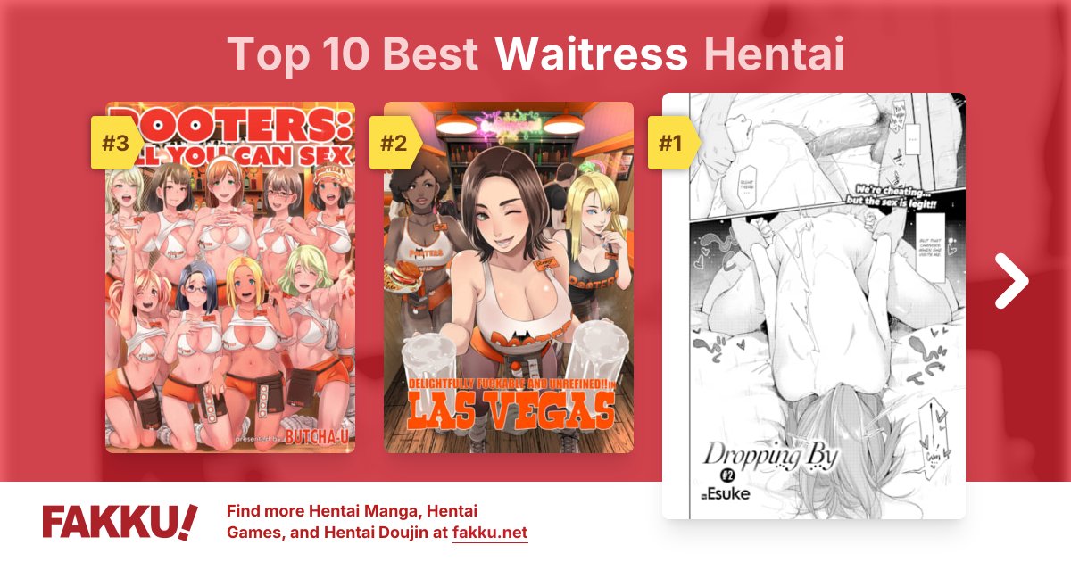 Top 10 Best Waitress Hentai