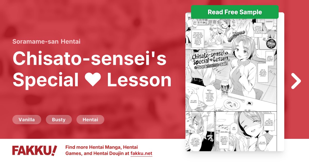  Chisato-sensei's Special ♥ Lesson Hentai by Soramame-san - FAKKU