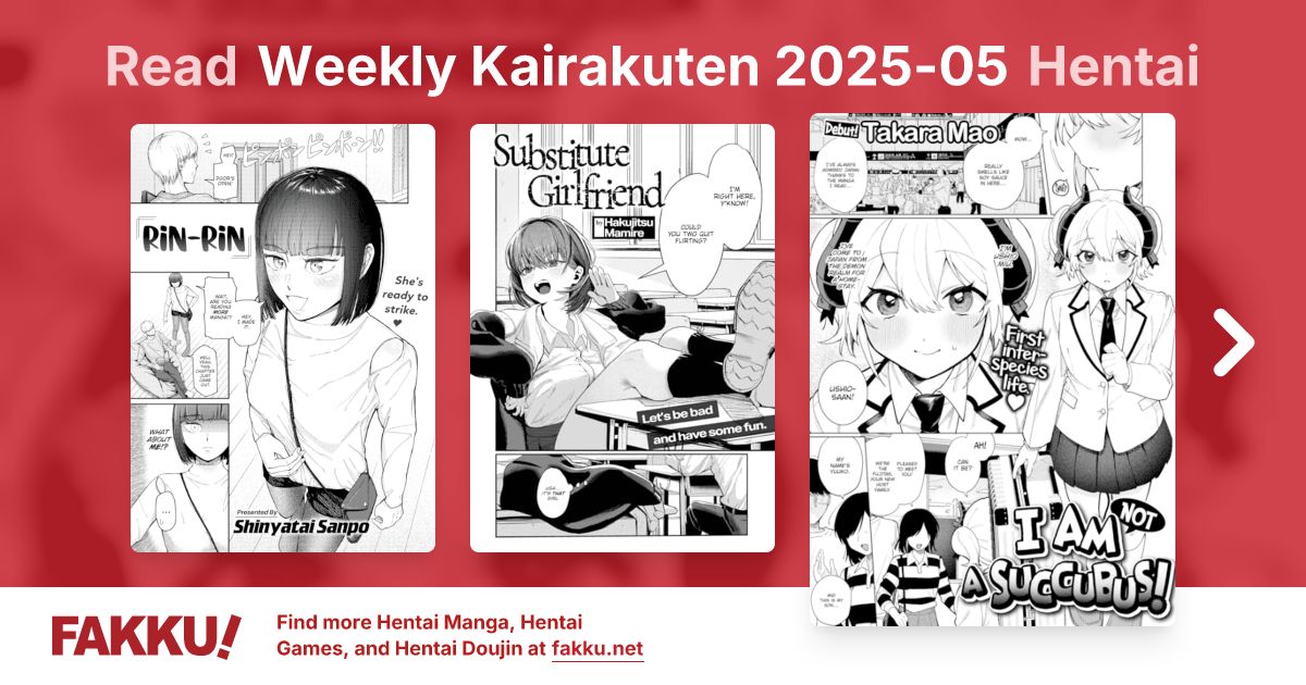 Weekly Kairakuten 2025-05 Hentai - FAKKU
