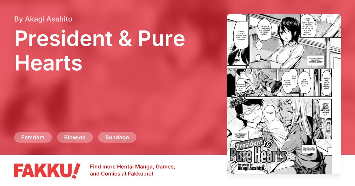 President & Pure Hearts Hentai by Akagi Asahito - FAKKU
