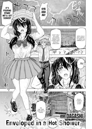 Enveloped in a Hot Shower Hentai Cover Image