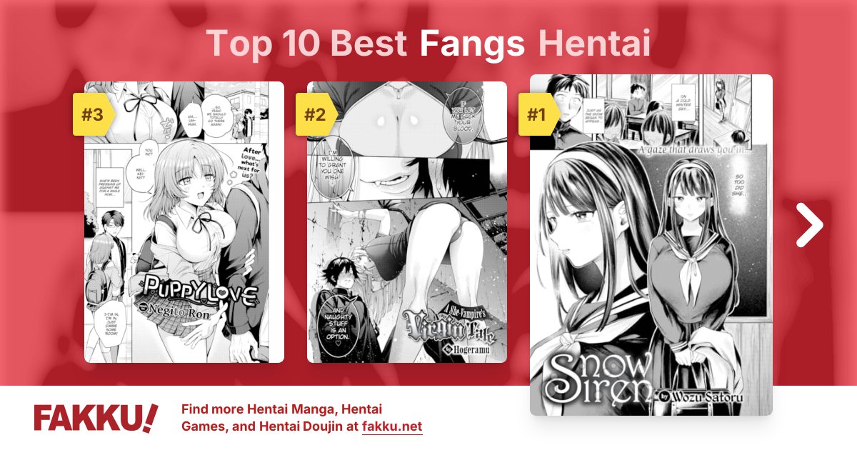 Top 10 Best Fangs Hentai