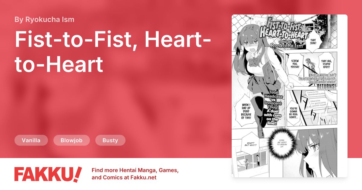Fist-to-Fist, Heart-to-Heart Hentai by Ryokucha Ism - FAKKU