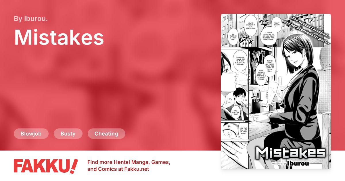 Mistakes Hentai by Iburou. - FAKKU
