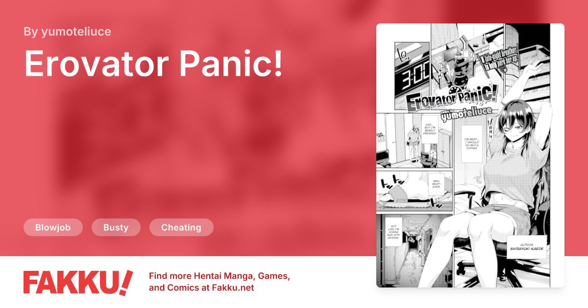 Erovator Panic! Hentai by yumoteliuce - FAKKU
