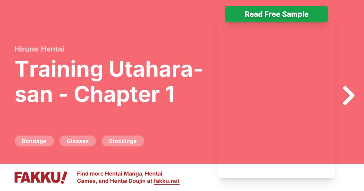  Training Utahara-san - Chapter 1 Hentai by Hirune - FAKKU