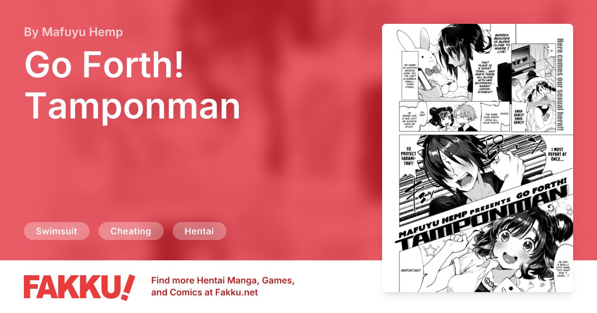 Go Forth! Tamponman Hentai by Mafuyu Hemp - FAKKU