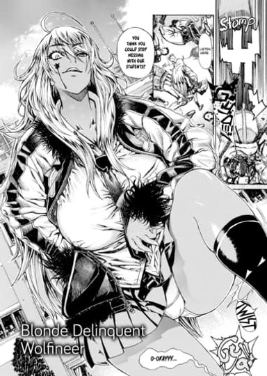 Blonde Delinquent Wolfineer