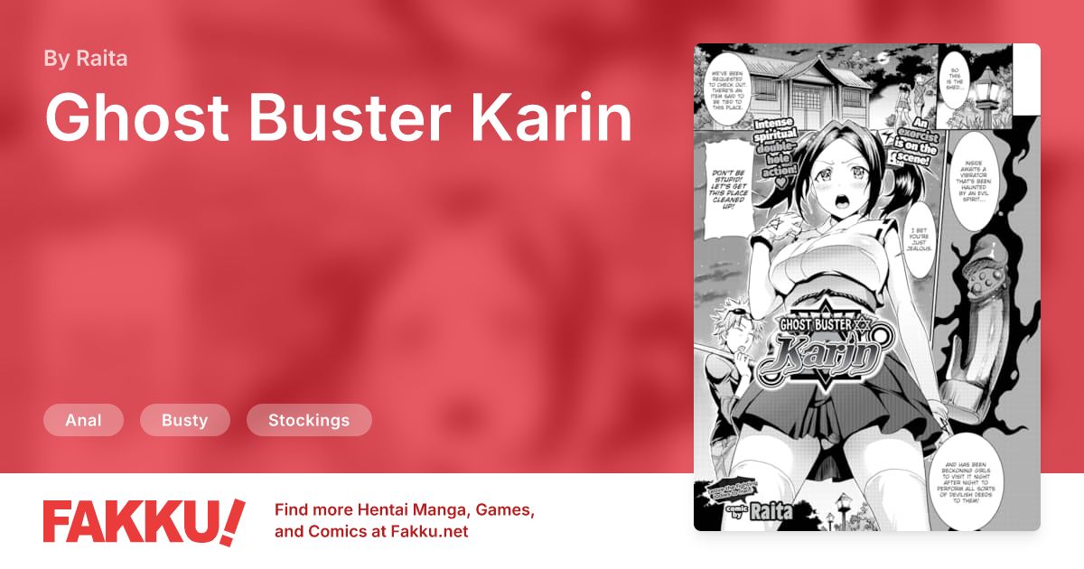 Ghost Buster Karin Hentai by Raita - FAKKU