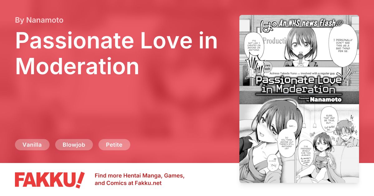 Passionate Love in Moderation Hentai by Nanamoto - FAKKU