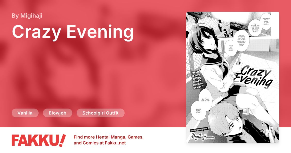 Crazy Evening Hentai by Migihaji - FAKKU