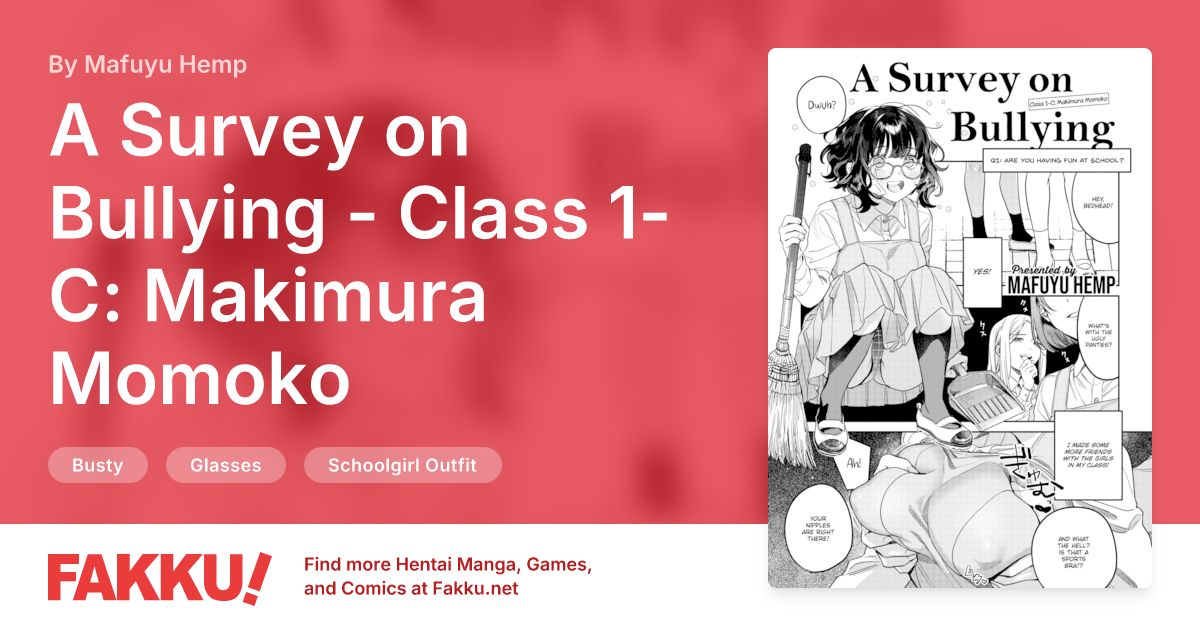 A Survey on Bullying - Class 1-C: Makimura Momoko Hentai by Mafuyu Hemp - FAKKU