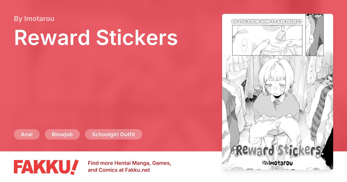  Reward Stickers Hentai by Imotarou - FAKKU
