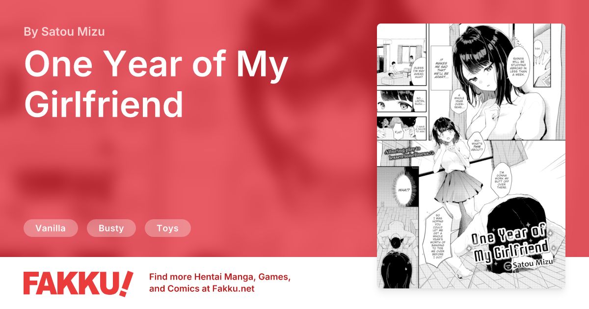 One Year of My Girlfriend Hentai by Satou Mizu - FAKKU