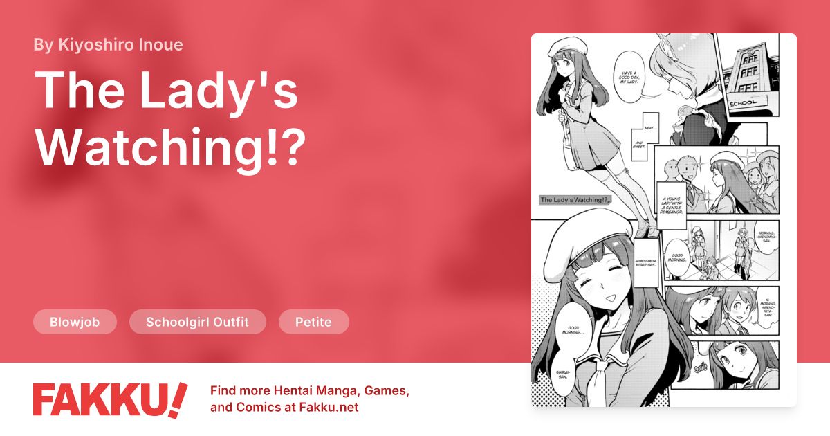 The Lady's Watching!? Hentai by Kiyoshiro Inoue - FAKKU