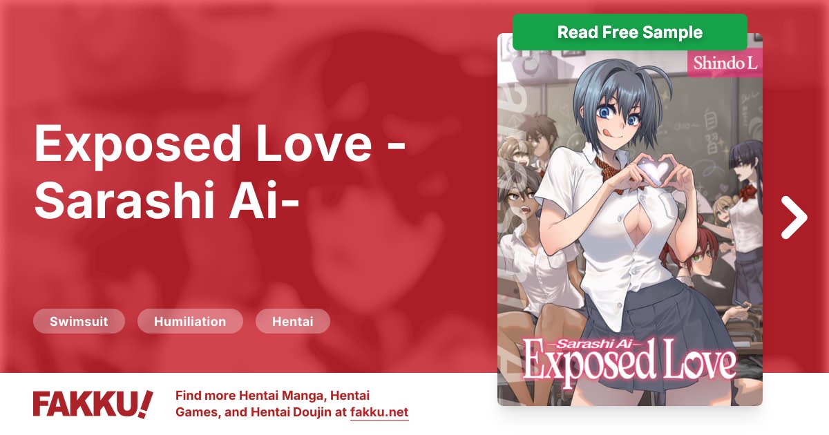  Exposed Love -Sarashi Ai- Hentai - FAKKU