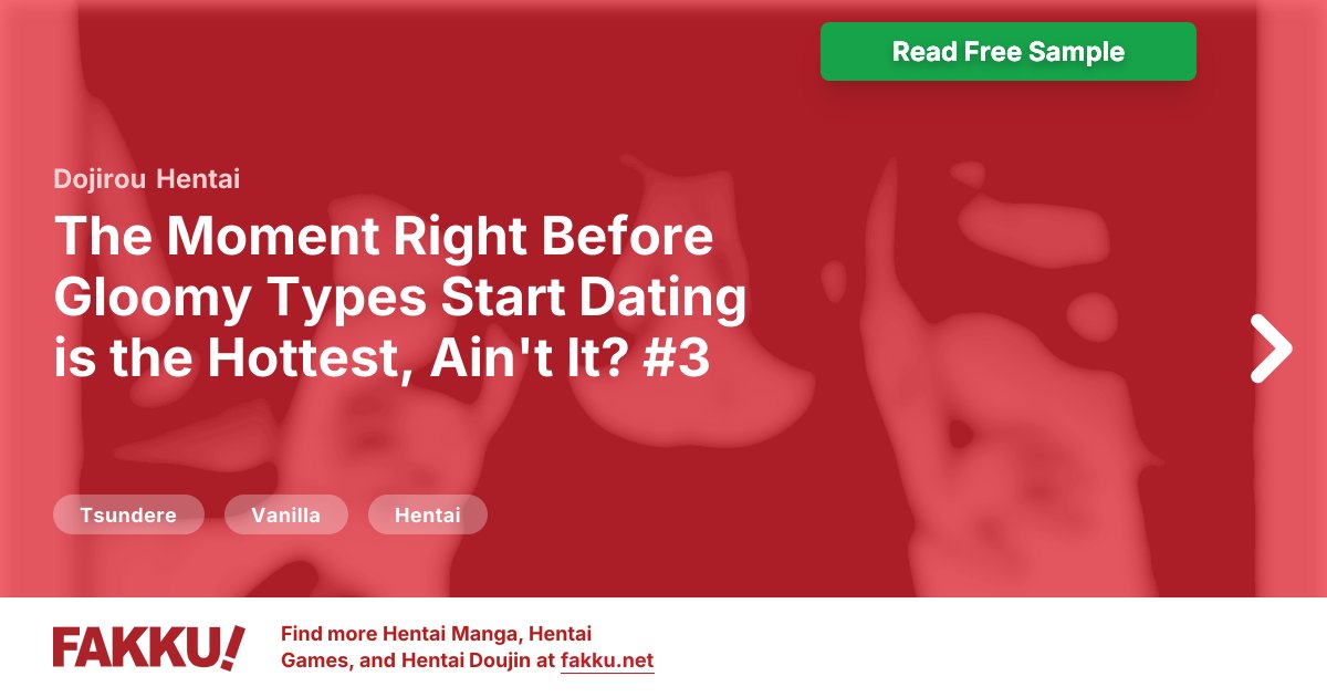  The Moment Right Before Gloomy Types Start Dating is the Hottest, Ain't It? #3 Hentai by Dojirou - FAKKU