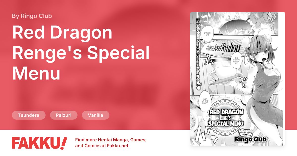  Red Dragon Renge's Special Menu Hentai by Ringo Club - FAKKU