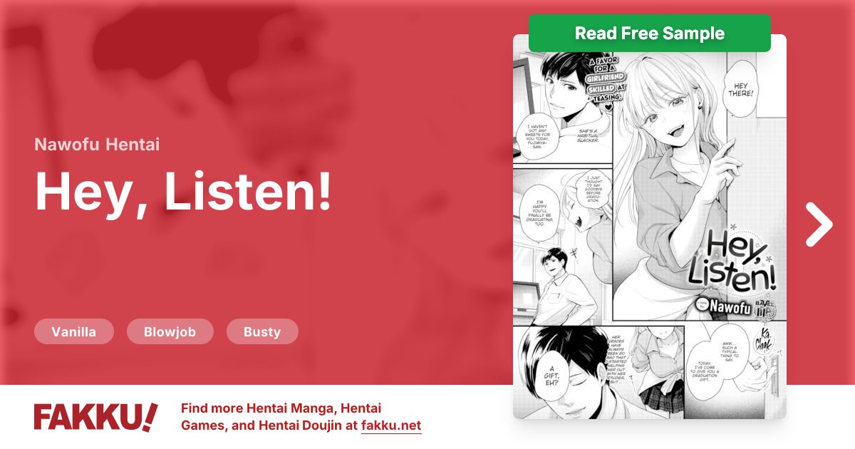  Hey, Listen! Hentai by Nawofu - FAKKU