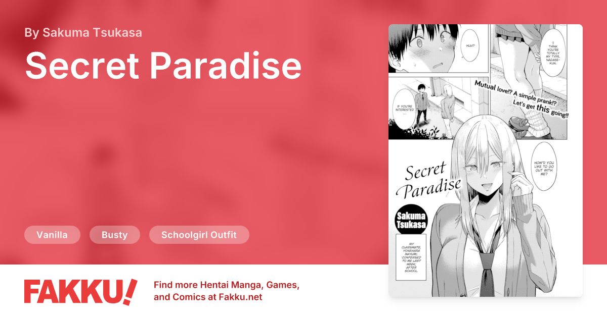 Secret Paradise Hentai by Sakuma Tsukasa - FAKKU