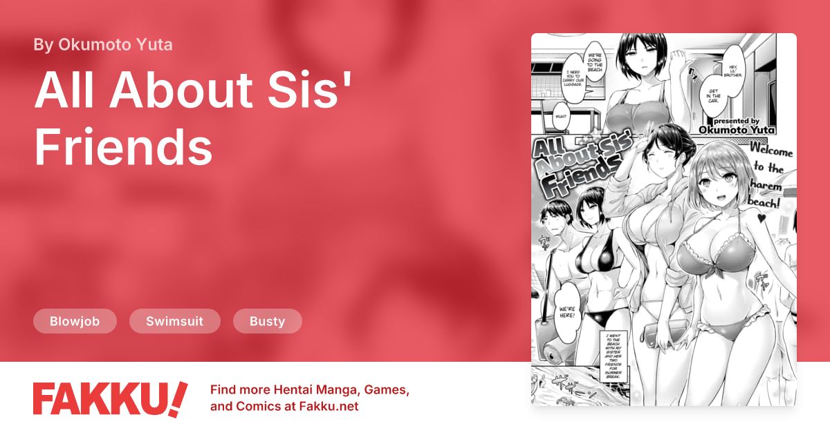 All About Sis' Friends Hentai by Okumoto Yuta - FAKKU