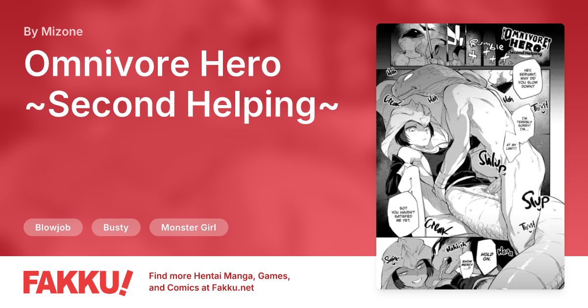 Omnivore Hero ~Second Helping~ Hentai by Mizone - FAKKU