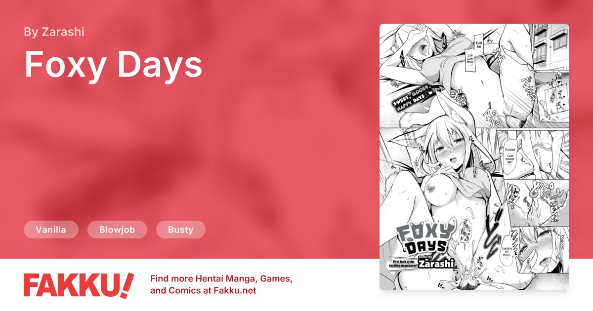 Foxy Days Hentai by Zarashi - FAKKU