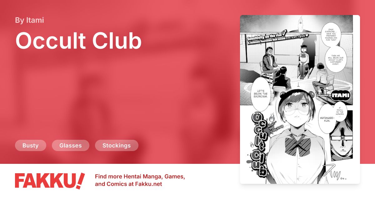 Occult Club Hentai by Itami - FAKKU