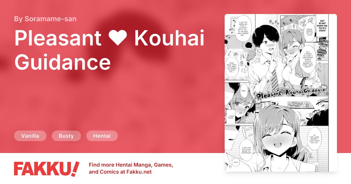 Pleasant ❤ Kouhai Guidance Hentai by Soramame-san - FAKKU