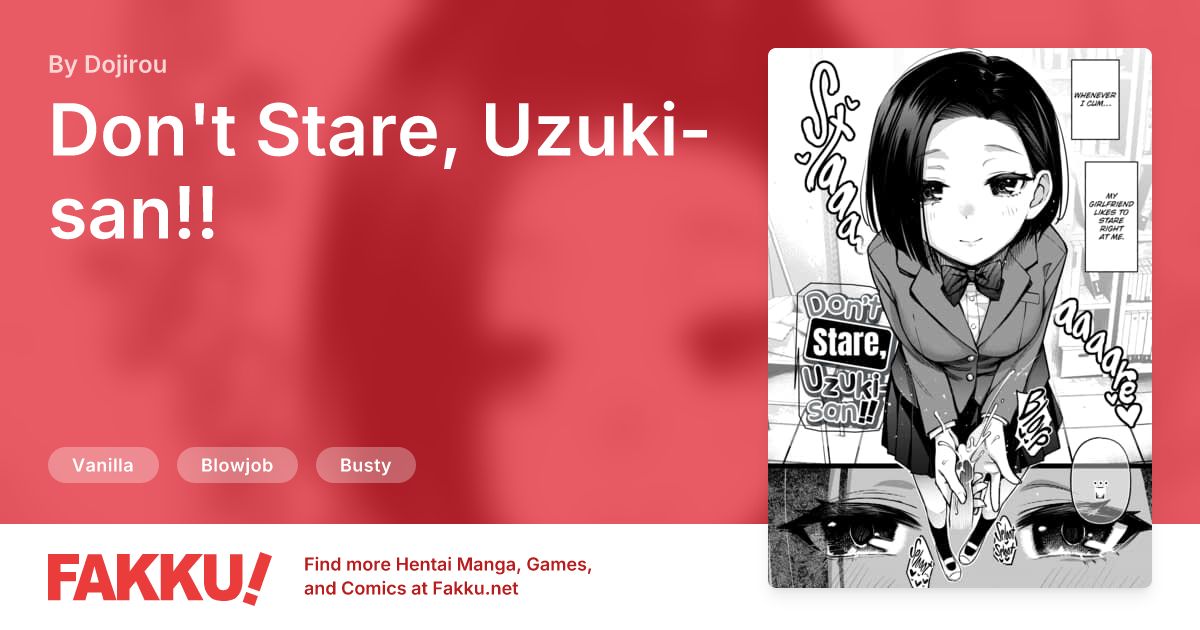 Don't Stare, Uzuki-san!! Hentai by Dojirou - FAKKU