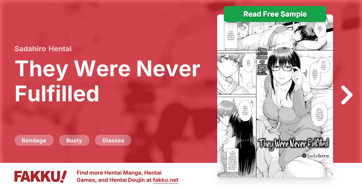  They Were Never Fulfilled Hentai by Sadahiro - FAKKU