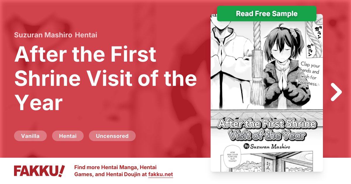  After the First Shrine Visit of the Year Hentai by Suzuran Mashiro - FAKKU