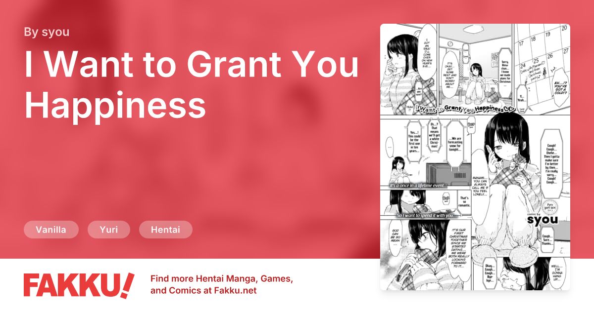 I Want to Grant You Happiness Hentai by syou - FAKKU