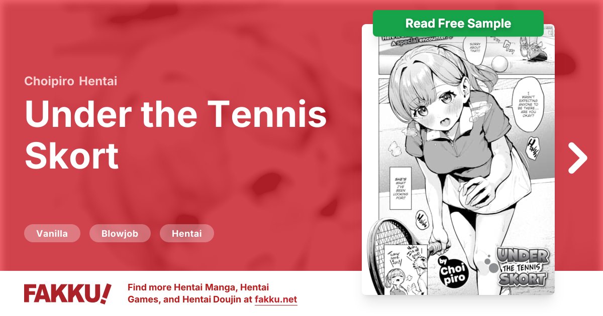  Under the Tennis Skort Hentai by Choipiro - FAKKU