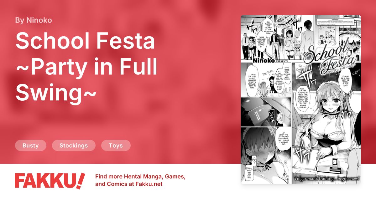 School Festa ~Party in Full Swing~ Hentai by Ninoko - FAKKU