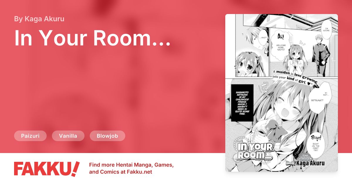 In Your Room... Hentai by Kaga Akuru - FAKKU