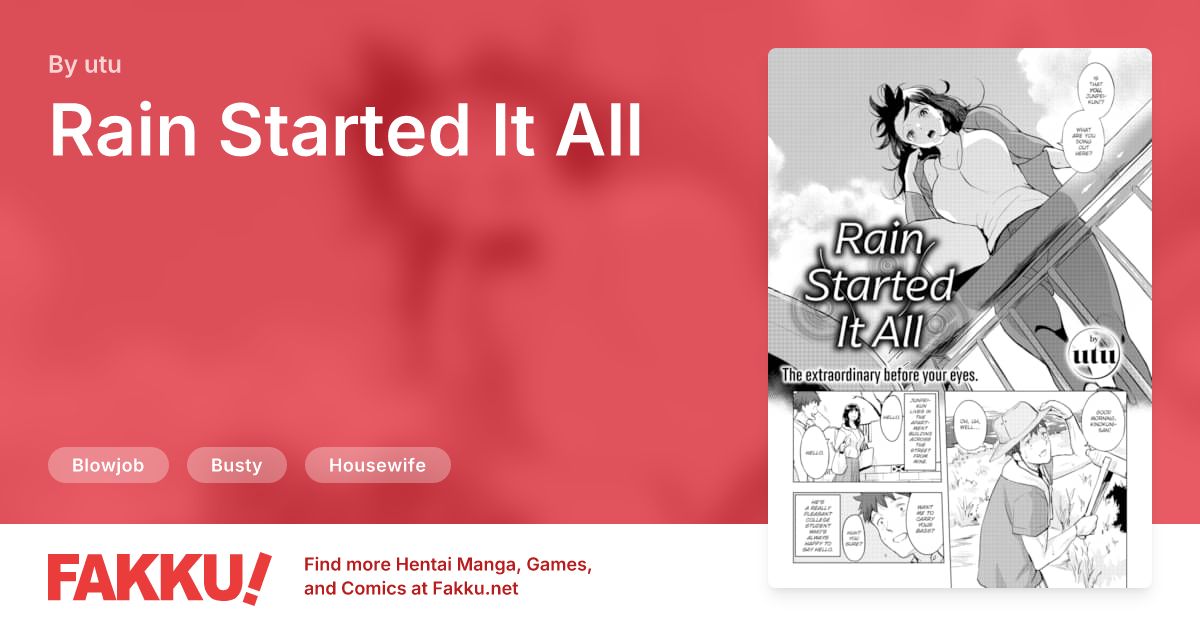  Rain Started It All Hentai by utu - FAKKU