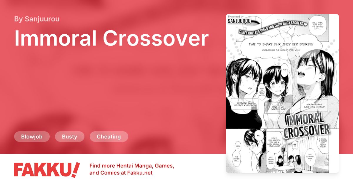 Immoral Crossover Hentai by Sanjuurou - FAKKU