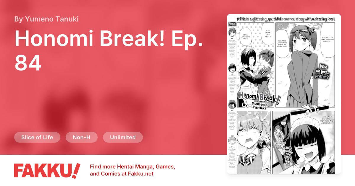 Honomi Break! Ep. 84 Hentai by Yumeno Tanuki - FAKKU