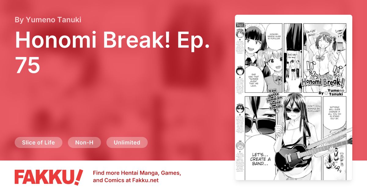Honomi Break! Ep. 75 Hentai by Yumeno Tanuki - FAKKU