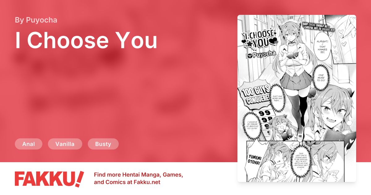 I Choose You Hentai by Puyocha - FAKKU