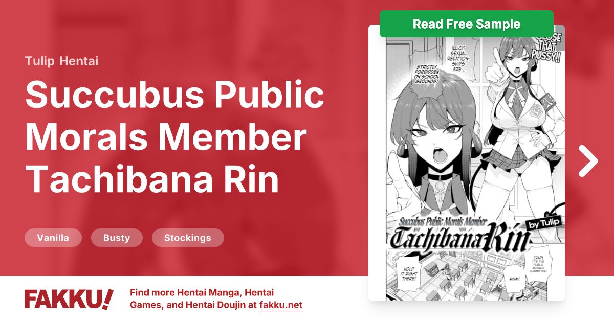 Succubus Public Morals Member Tachibana Rin Hentai by Tulip - FAKKU