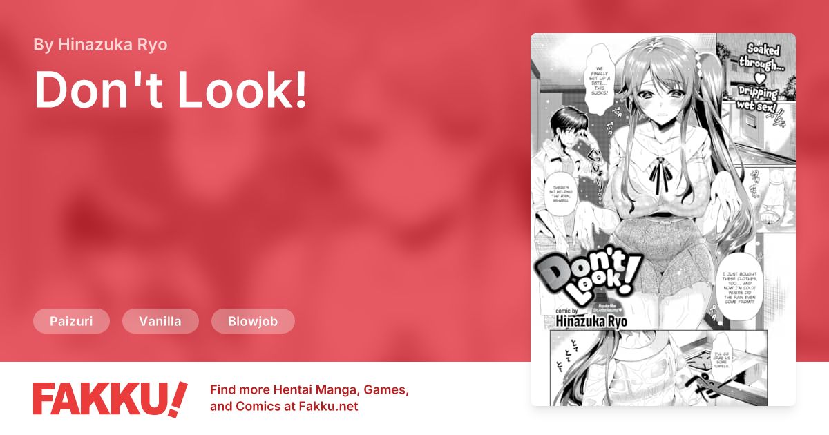 Don't Look! Hentai by Hinazuka Ryo - FAKKU