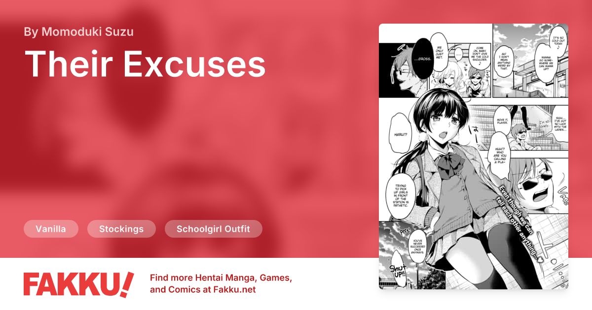 Their Excuses Hentai by Momoduki Suzu - FAKKU