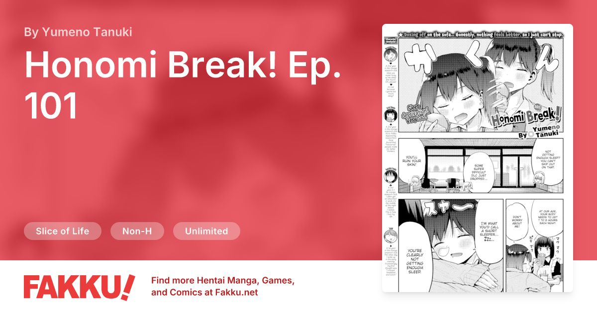 Honomi Break! Ep. 101 Hentai by Yumeno Tanuki - FAKKU